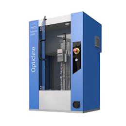Jenoptik Opticline Shaft Measuring Machine Blue opticline shaft measuring machine with transparent background