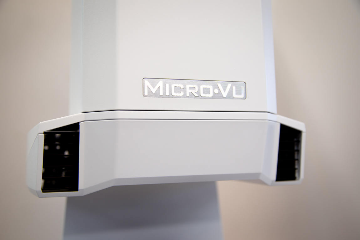 VF7 Micro-Vu Product Close up of VF7 scanner head.
