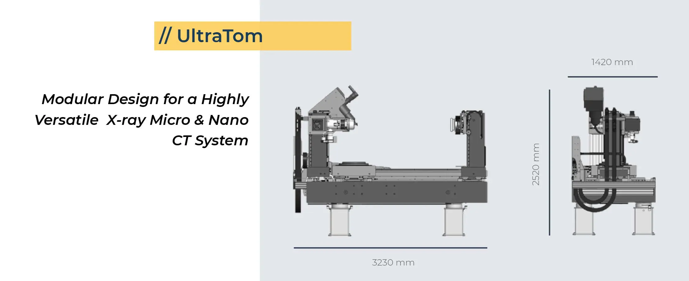 UltraTom Dimensions and description