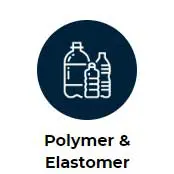 Polymer & Elastomer blue icon