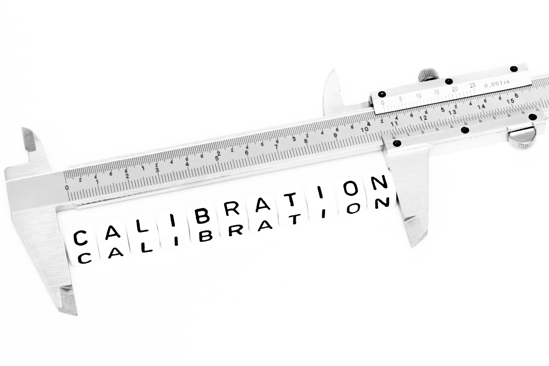 Calibration tool with word: Calibration
